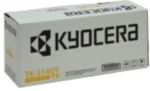Kyocera Tk-5140Y Original Toner Cartridge Yellow