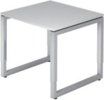 Thumbnail - Hammerbacher R-Series VRS Schreibtisch Grau Wange 800 (B) x 800 (T) x 850 (H) mm Spanplatte, Stahl