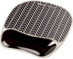 Fellowes Handgelenkauflage mit Mauspad Photo Gel? Schwarz