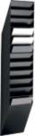 DURABLE Flexiboxx Prospekthalter DIN A4 Polystyrol Schwarz 24 x 13,5 x 111,5 cm