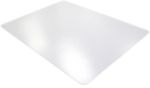 Realspace Stuhlunterlage PVC (Polyvinylchlorid) Standard Rechteckig Transparent 116 x 150 cm Hartböden