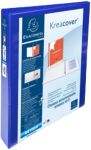 Präsentations-Ringbuch Polypropylen DIN A4 2 Ringe 25 mm Blau