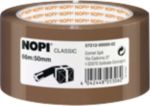 Nopi Verpackungsklebeband Classic 50 mm x 66 m Braun