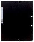 Exacompta Eckspannmappe 5561E DIN A4 Schwarz Manilakarton 24 x 3 x 32 cm
