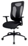 TOPSTAR Net Pro 110 Ergonomischer Bürostuhl Synchronmechanismus Höhenverstellbare Armlehne Höhenverstellbarer Sitz Schwa...