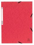 Exacompta Sammelmappe BüroLine DIN A4 Rot Manilakarton 24 x 0,3 x 32 cm