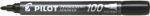Pilot Super Grip 100 Permanentmarker Fein Rundspitze 1 mm Schwarz