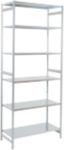 Thumbnail - ARNO SPACE Epsilon Regale 6 Fachböden Verzinkt 1.000 x 400 x 2.250 mm Grau