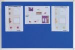 Franken X-Tra!Line Noticeboard Blue 120 X 90 Cm