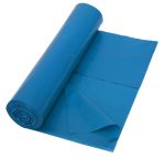 DEISS Mittlere Belastung Müllsäcke 240 L Blau LDPE (Polyethylen niedriger Dichte) 42 Mikron 10 Stück