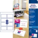 AVERY Zweckform Visitenkarten C32028-25 Weiss A4 240 g/m² 25 Blatt à 8 Etiketten