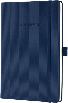 Carnet de notes Sigel Conceptum A5 Noir Couverture en carton, dos rigide Quadrillé 97 feuilles