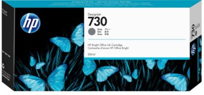 HP 730 Original Tintenpatrone P2V72A Grau 1002271