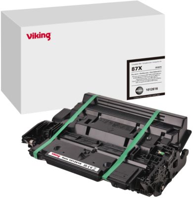 Viking 87X Kompatibel HP Tonerkartusche CF287X Schwarz