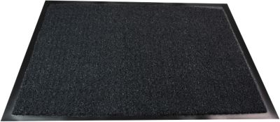 Floortex Fußmatte für innen Value Schwarz Rechteckig PP (Polypropylen), PVC (Polyvinylchlorid)