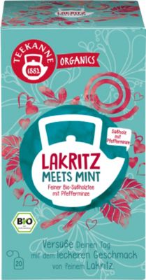 Thé TEEKANNE Bio Organics Sweet Mint 20 Unités de 1.5 g