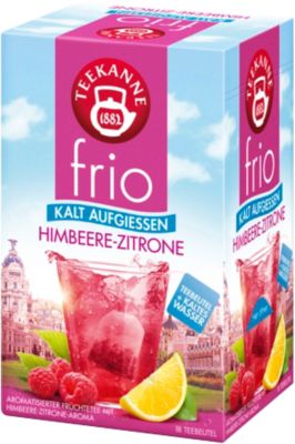 Thé Framboise, citron TEEKANNE 18 Unités de 2.5 g