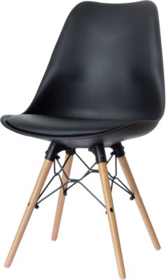 Chaises Paperflow Dogewood Noir 2 Unités