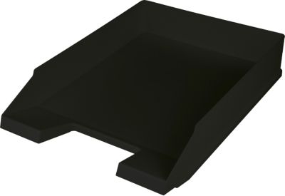Corbeille à courrier helit H2361695 Plastique Noir A4 25,4 x 34,5 x 6,7 cm