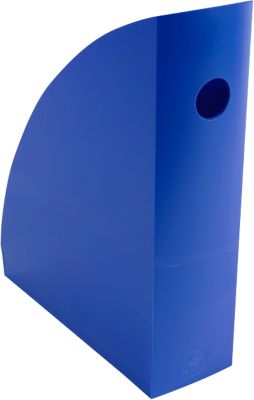 Porte-revue Exacompta Mag-Cube Plastique Bleu roi A4+ 8,2 x 26,6 x 30,5 cm