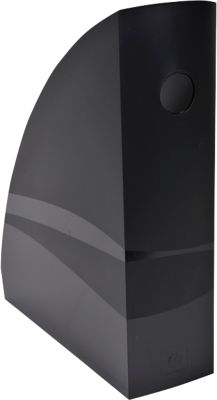 Porte-revues Exacompta Mag-Cube Plastique Noir A4+ 8,2 x 26,6 x 30,5 cm