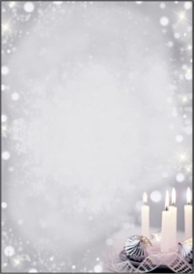 Sigel Geschenkpapier DP178 DIN A4 90 g/m² Grau, Silber 100 Blatt
