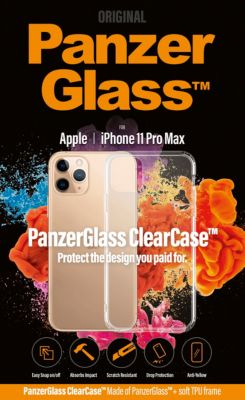 Coque pour téléphone portable PanzerGlass 0210 Apple - iPhone 11 Pro Max Transparent