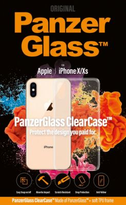 Coque pour téléphone portable PanzerGlass 0189 Apple - iPhone X/XS Transparent