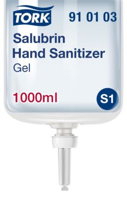 Désinfectant pour les mains Tork Salubrin Blanc 6 Unités de 1 l