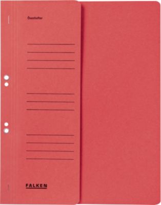 Thumbnail - Falken Ösenhefter 80003817001F DIN A4 Manila 24 (B) x 32 (H) cm Rot