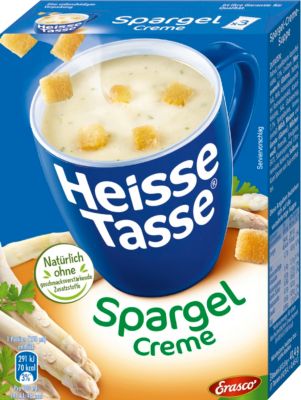 Soupe Heisse Tasse Crème d’asperges 3 Unités