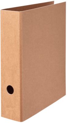 Classeur à levier Falken 80 mm Brillant 2 Anneaux A4 Marron