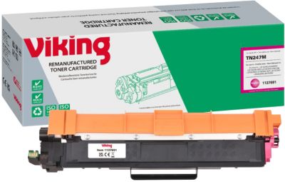 Viking TN-247M Kompatibel Brother Tonerkartusche Magenta