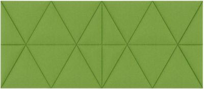 Panneau acoustique Paperflow EasySound Tissu 1120 x 485 mm Vert