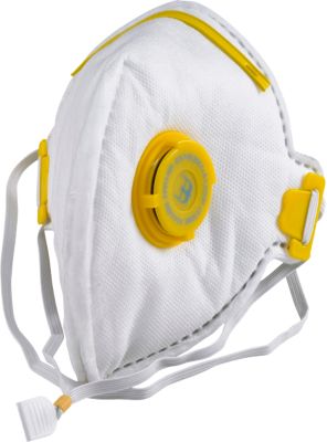 Masque de protection à valve BBrand FFP3 Blanc 20 unités