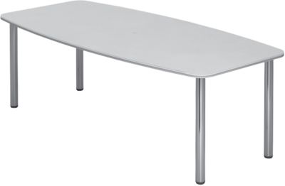 Table de conférence Hammerbacher KT22C Blanc 2 200 x 1 050 x 740 mm