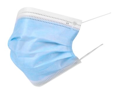 Masque chirurgical CLICK MEDICAL Type IIR Jetable Bleu 50 Unités