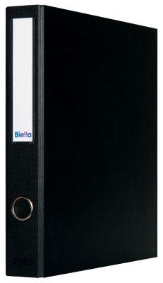 Classeur à levier Dinor Quatro Biella Dinor Quatro 40 mm Polypropylène 4 Anneaux A4 Noir