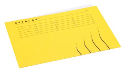 Farde pliable Jalema Secolor A4 Jaune Papier 31 x 22,5 cm