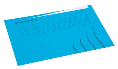 Farde pliable Jalema Secolor A4 Bleu Papier 31 x 22 cm bord onglet