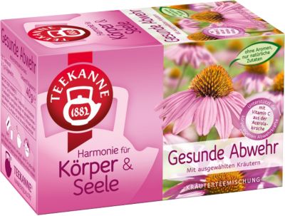 Thé Herbal TEEKANNE Healthy Defense 20 Unités de 1.75 g