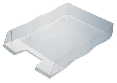 Corbeille à courrier Styro 301030-TT Polystyrène Transparent A4 500 Feuilles 25,5 x 36 x 6,2 cm