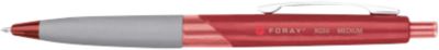 Stylo bille rétractable Foray XG50 Rouge Rétractable
