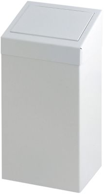 Poubelle Métal Vepa Bins 50 l 34 x 26 x 70 cm Blanc