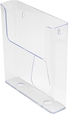 Porte-brochures mural Deflecto DE76401 1 compartiment 22,5 x 5 x 24,2 cm
