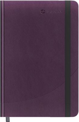 Cahier Foray Classic Violet A4 Couverture rigide Quadrillé 80 feuilles