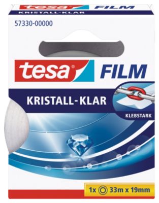 Ruban adhésif tesafilm Transparent Polypropylène 19 mm x 33 m Transparent