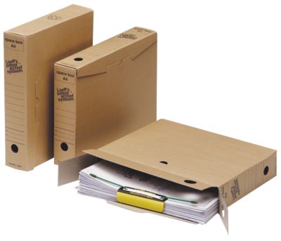 Boîtes à archives Loeff's 4550 Space Box Brun - 50 unités
