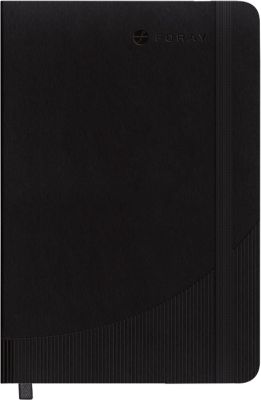 Cahier Foray Classic Noir A4 Couverture souple Quadrillé 80 feuilles