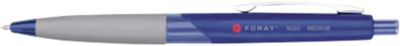 Stylo bille rétractable Foray XG50 Bleu Rétractable